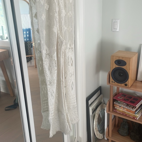 Spell Designs Woodstock white lace jumpsuit in XS